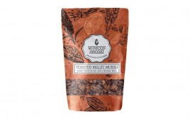 Monsoon Harvest Toasted Millet Muesli, Dark Chocolate And Orange Peel  Pack  250 grams
